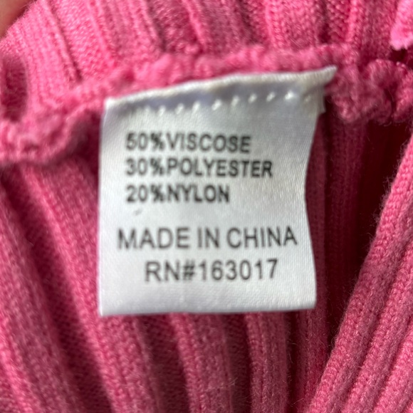 Princess Polly Lioness Emelie Mini Dress Pink Size Large - Picture 12 of 13